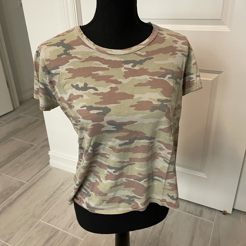 American Eagle “Don’t Ask Why” Camo Tee